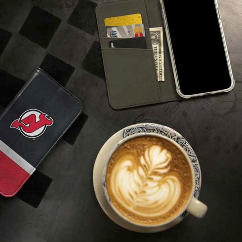 NHL New Jersey Devils Jersey iPhone 15 Pro Folio Case